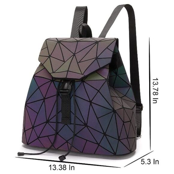New VML Love Geometric Backpack main image 4